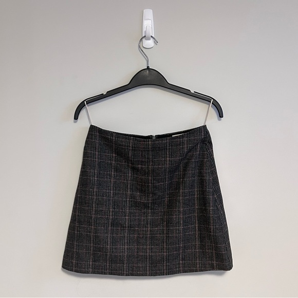 Wilfred Classic Mini Skirt - Pink/Grey Check - Picture 2 of 2